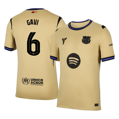 Venkovní Fotbalový Dres Barcelona 25/26 GAVI #6 UCL