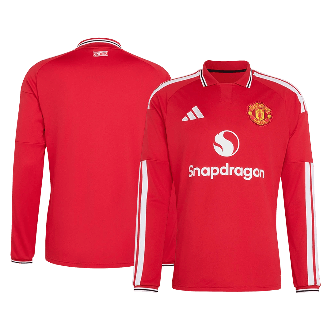 Manchester United domácí fotbalový dres 2026/27 dlouhý rukáv
