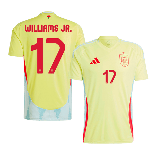 Venkovní Fotbalový Dres Spain 2024 WILLIAMS JR. #17