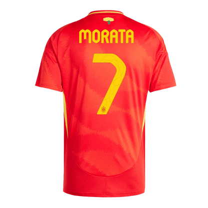 Domácí Fotbalový Dres Spain 2024 MORATA #7
