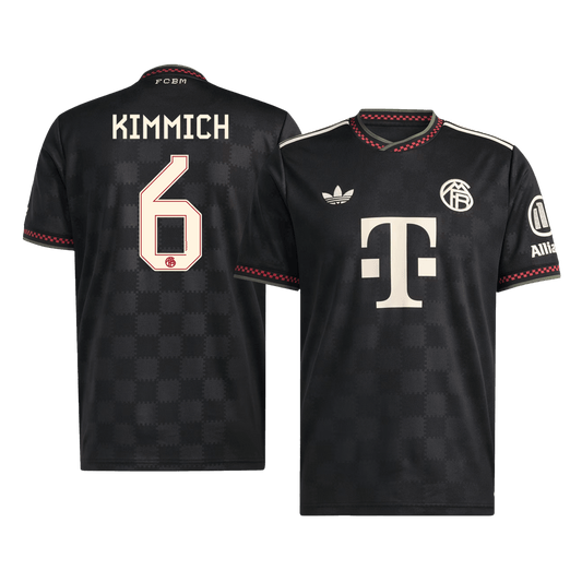 Bayern Mnichov třetí fotbalový dres 2025/26 KIMMICH #6
