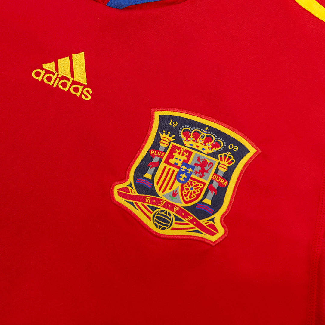 Domácí Retro Dres Spain 2010 DAVID VILLA #7