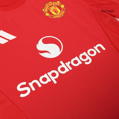Domácí Fotbalový Souprava Manchester United 24/25 Authentic