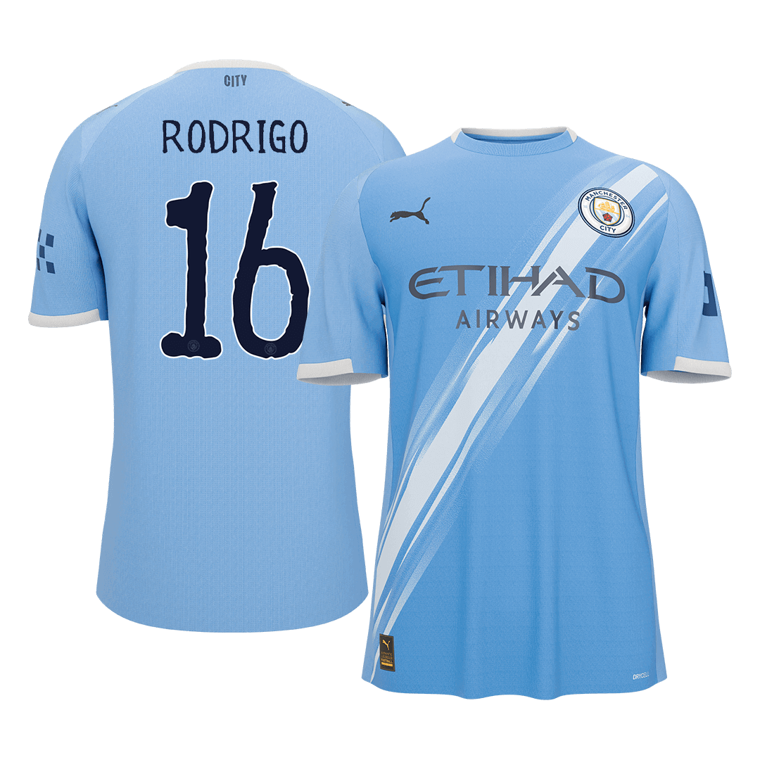 Domácí Fotbalový Dres Manchester City 25/26 RODRIGO #16