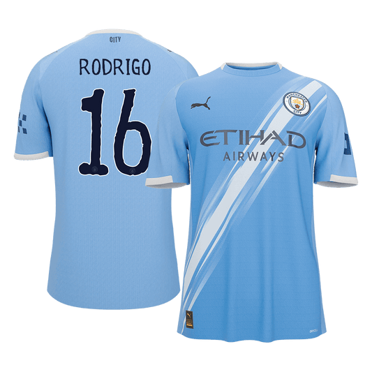 Domácí Fotbalový Dres Manchester City 25/26 RODRIGO #16