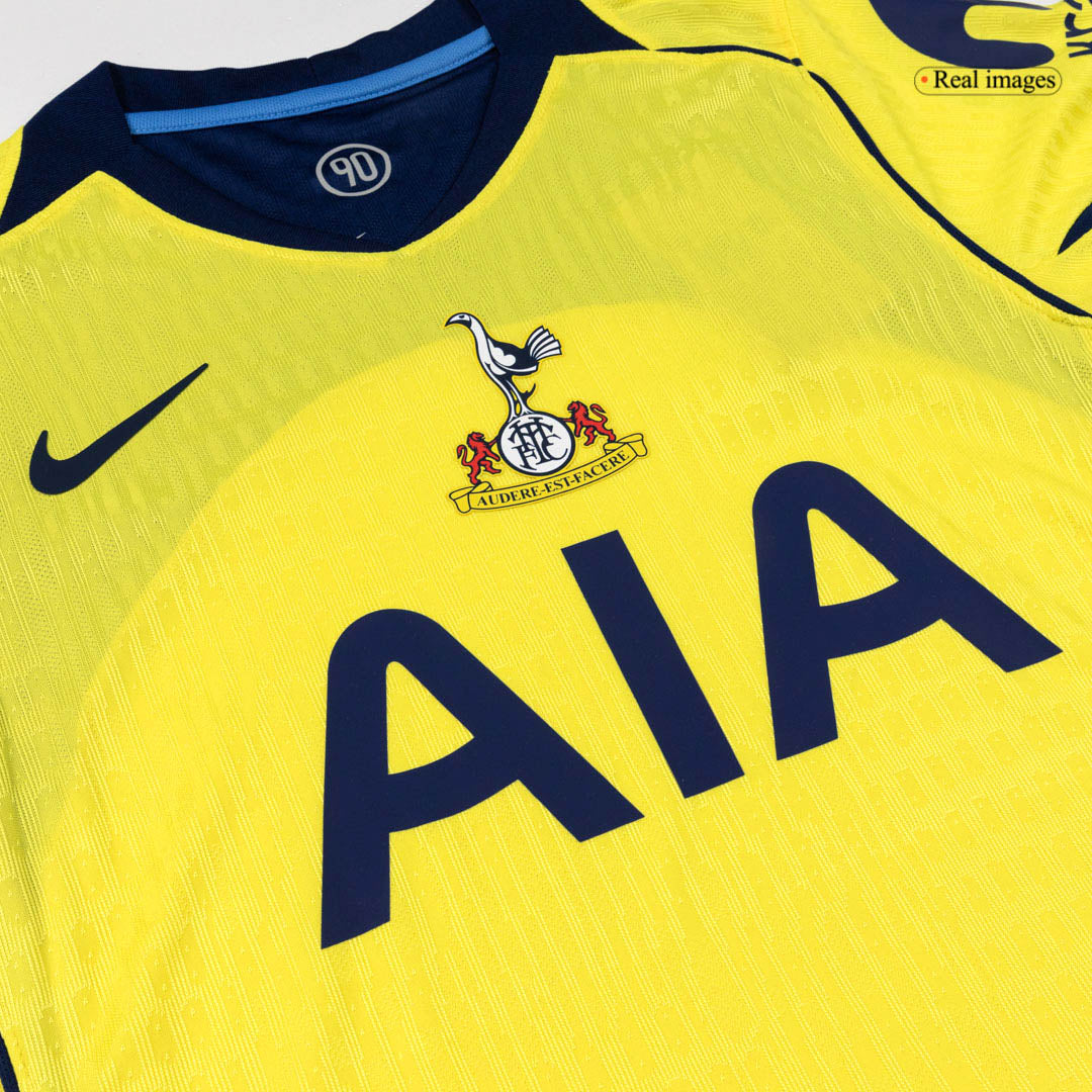 Tottenham Hotspur třetí dres 2025/26 hráčská verze