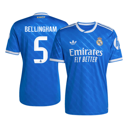 Třetí Fotbalový Dres Real Madrid 25/26 BELLINGHAM #5