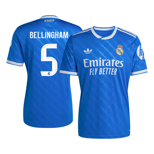 Třetí Fotbalový Dres Real Madrid 25/26 BELLINGHAM #5