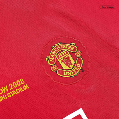 Domácí Retro Dres Manchester United 2007/08 - UCL