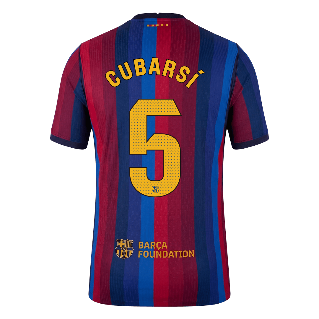 Barcelona domácí dres 2026/27 hráčská verze CUBARSÍ #5