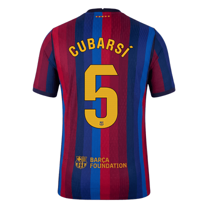 Barcelona domácí dres 2026/27 hráčská verze CUBARSÍ #5
