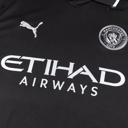 Venkovní Fotbalový Dres Manchester City Long Sleeve