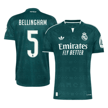 Real Madrid venkovní dres 2026/27 hráčská verze BELLINGHAM #5