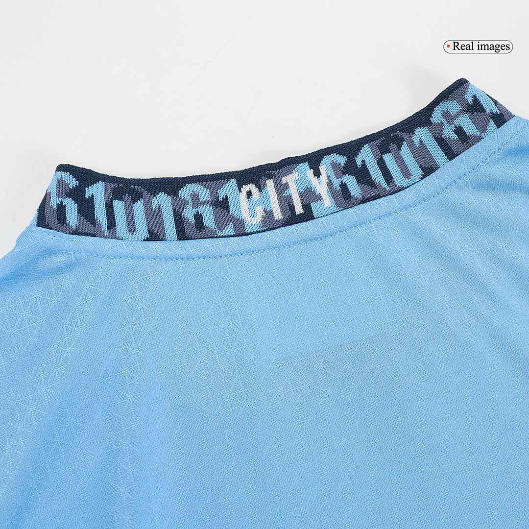 Domácí Fotbalový Dres Manchester City 24/25 Authentic HAALAND #9 UCL