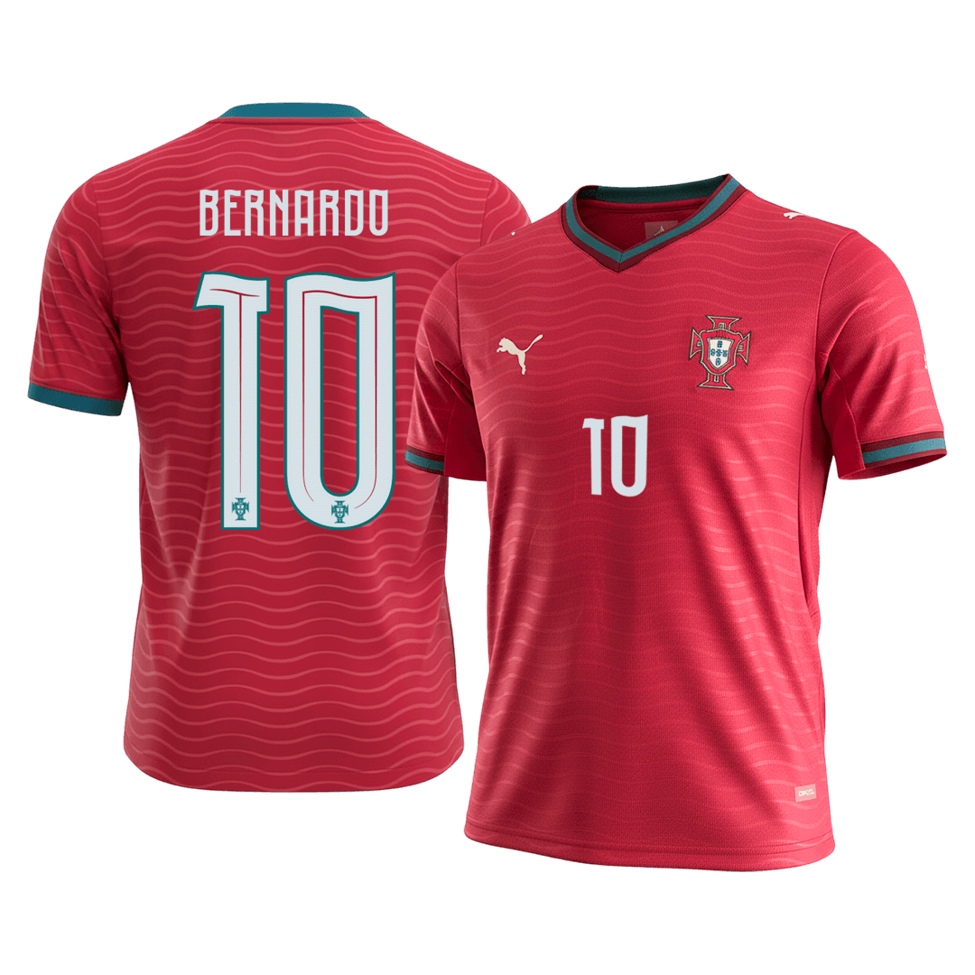 Portugalsko domácí fotbalový dres MS 2026 BERNARDO #10