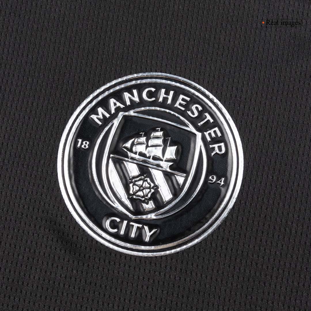 Venkovní Fotbalový Dres Manchester City Long Sleeve