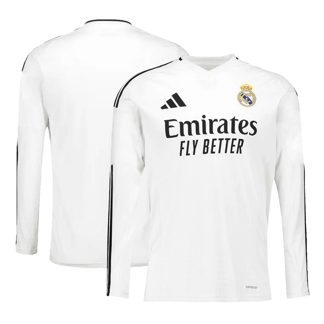 Domácí Fotbalový Dres Real Madrid 24/25 Long Sleeve