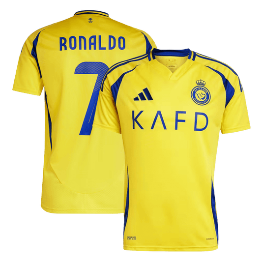 Al Nassr domácí fotbalový dres 2024/25 RONALDO #7 ACL
