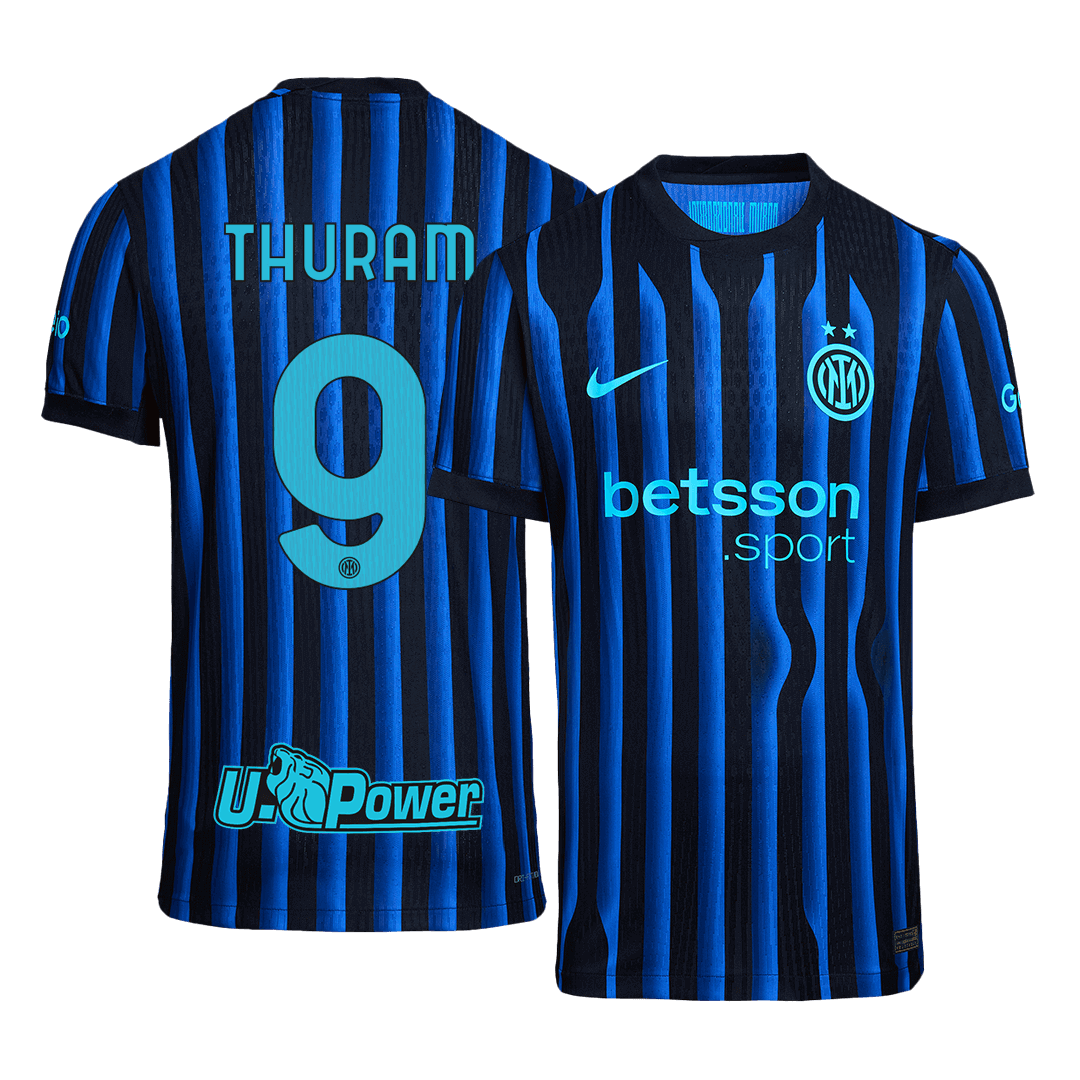 Inter Milán domácí dres 2025/26 hráčská verze THURAM #9