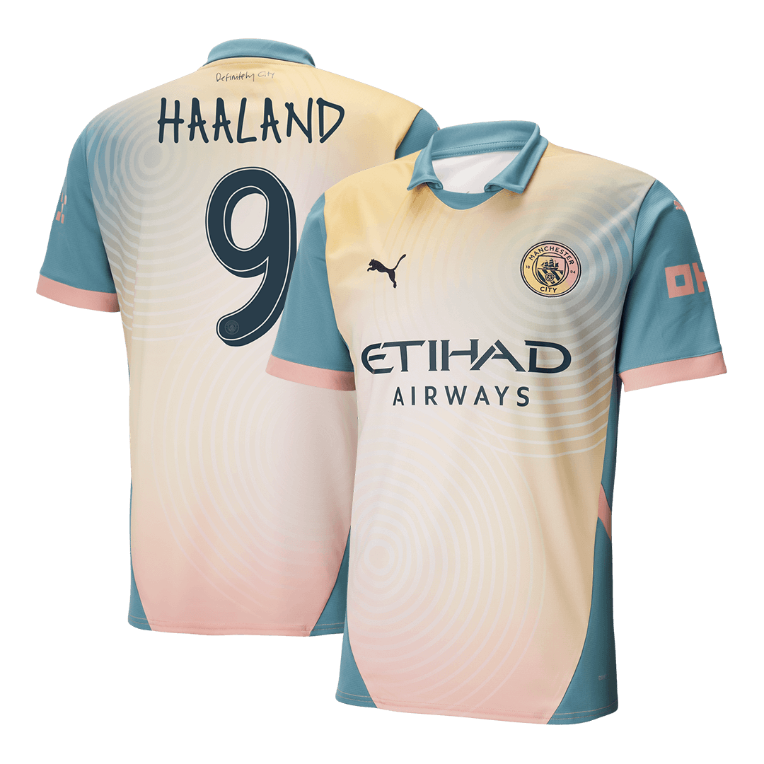 Fotbalový Dres Manchester City 24/25 HAALAND #9 - Definitely City