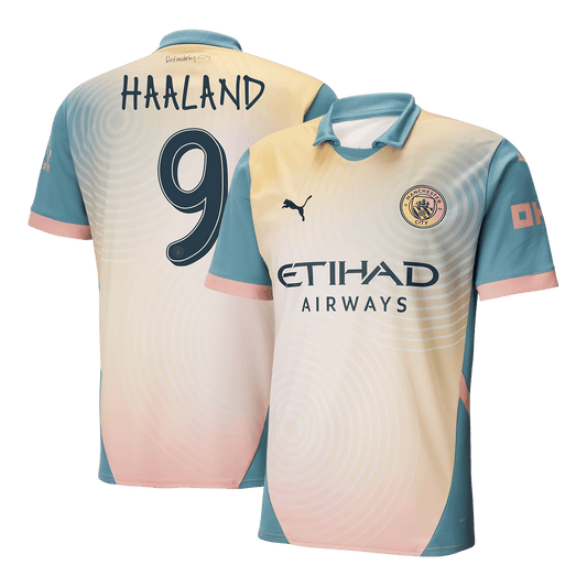 Fotbalový Dres Manchester City 24/25 HAALAND #9 - Definitely City
