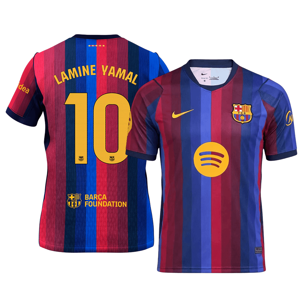 Barcelona domácí fotbalový dres 2026/27 LAMINE YAMAL #10