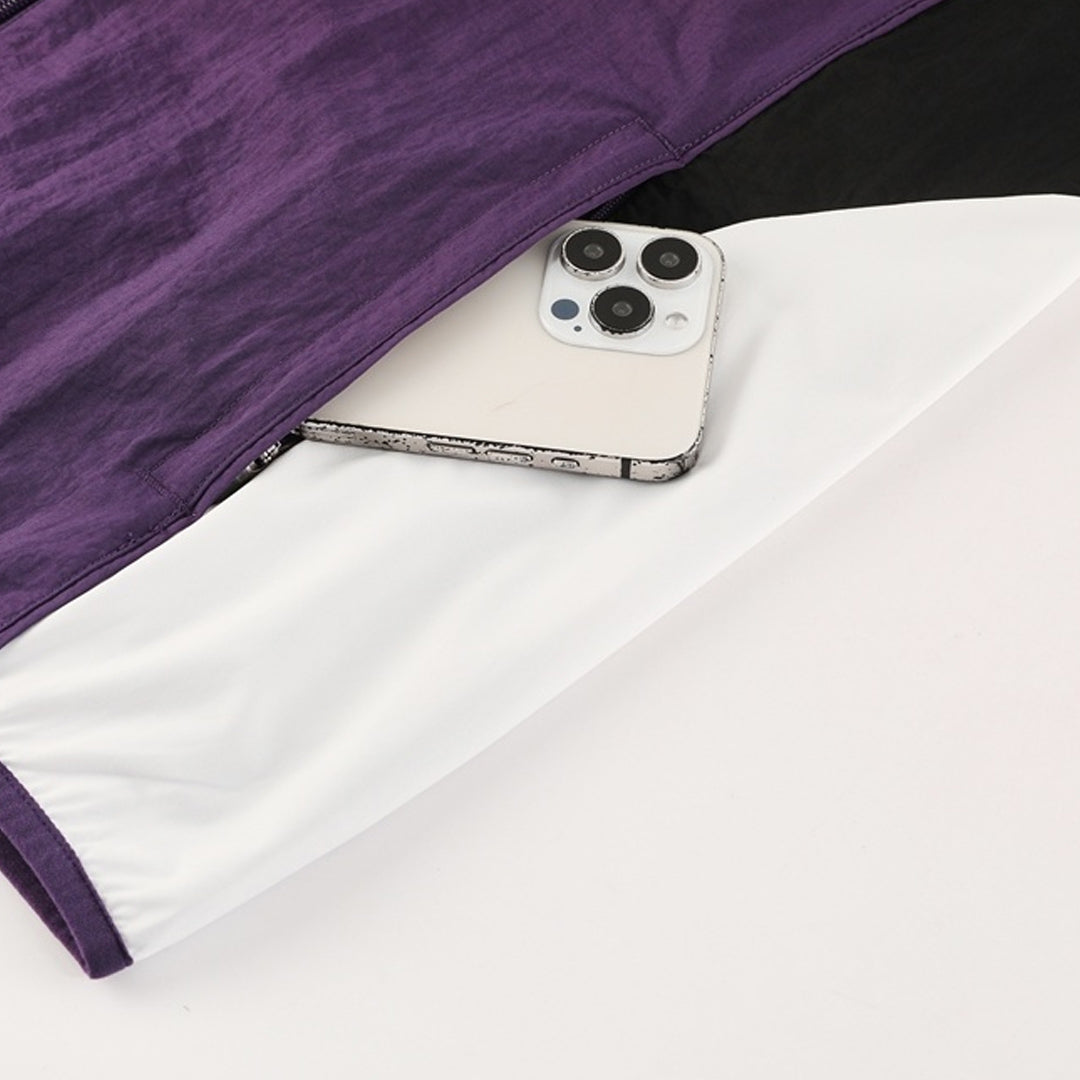 Manchester United větrovka 2025/26 fialová