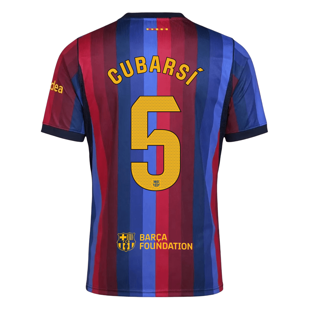 Barcelona domácí fotbalový dres 2026/27 CUBARSÍ #5