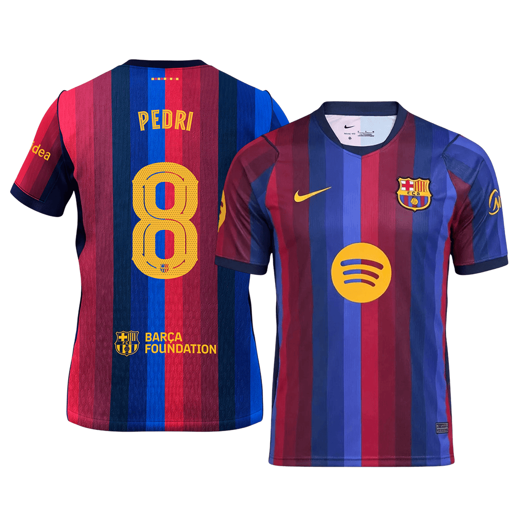 Barcelona domácí fotbalový dres 2026/27 PEDRI #8