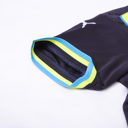 Venkovní Fotbalový Dres Manchester City 24/25 HAALAND #9 UCL