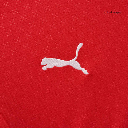 DIOGO J. #21 Portugal Home Soccer Jersey 2025 Red