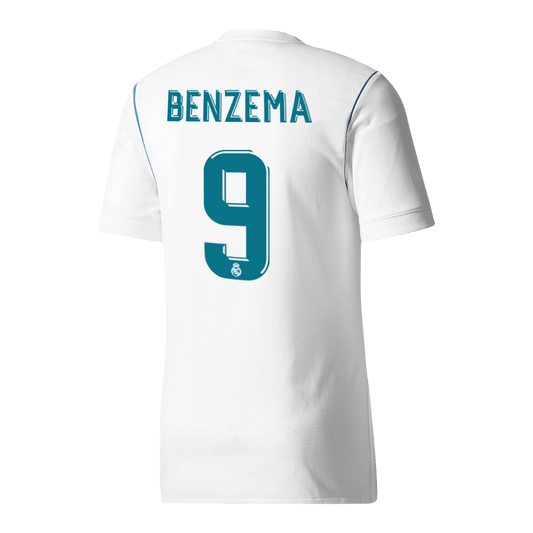 Domácí Retro Dres Real Madrid 2017/18 Retro BENZEMA #9