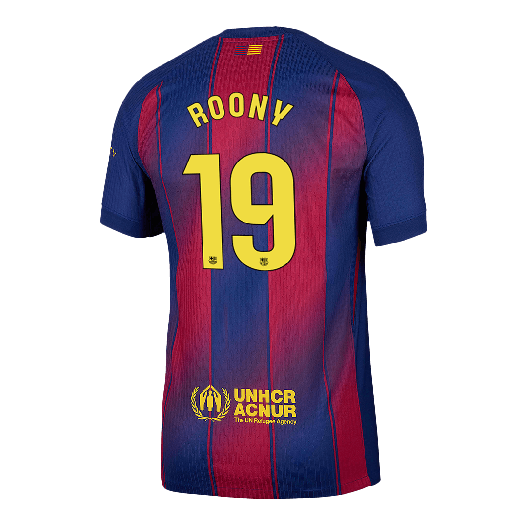 Domácí Fotbalový Dres Barcelona 25/26 Authentic ROONY #19