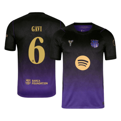 Barcelona venkovní fotbalový dres 2026/27 GAVI #6 UCL