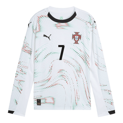 Venkovní Fotbalový Dres Portugal Long Sleeve RONALDO #7