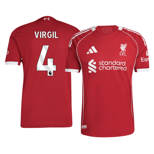 Domácí Fotbalový Dres Liverpool Authentic VIRGIL #4