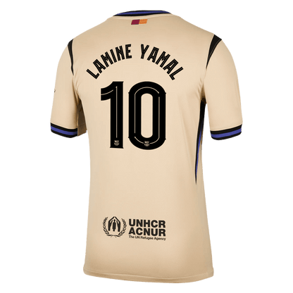 Venkovní Fotbalový Dres Barcelona 25/26 LAMINE YAMAL #10 UCL