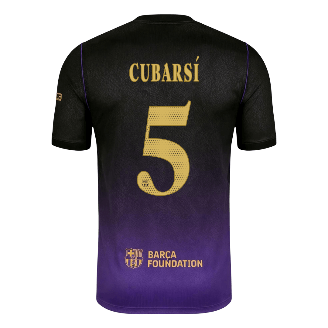 Barcelona venkovní fotbalový dres 2026/27 CUBARSÍ #5 UCL