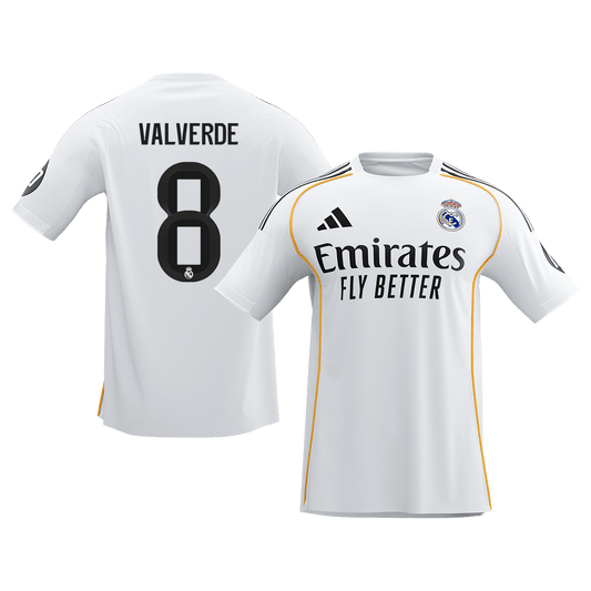 Domácí Fotbalový Dres Real Madrid 25/26 VALVERDE #8
