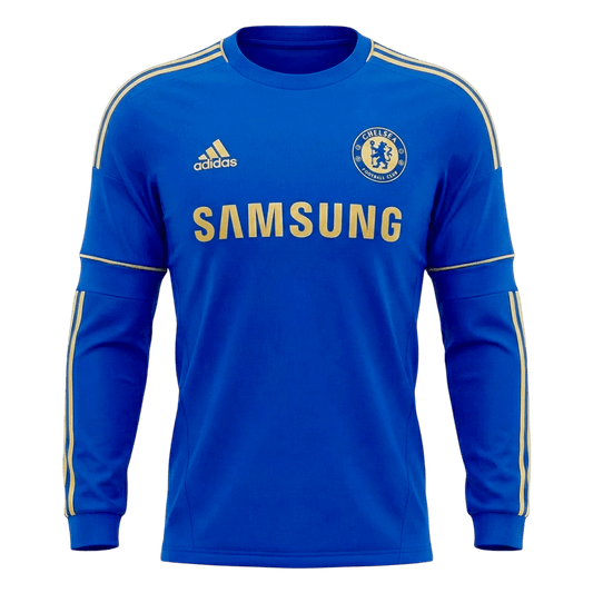 Chelsea domácí retro dres 2012/13 dlouhý rukáv