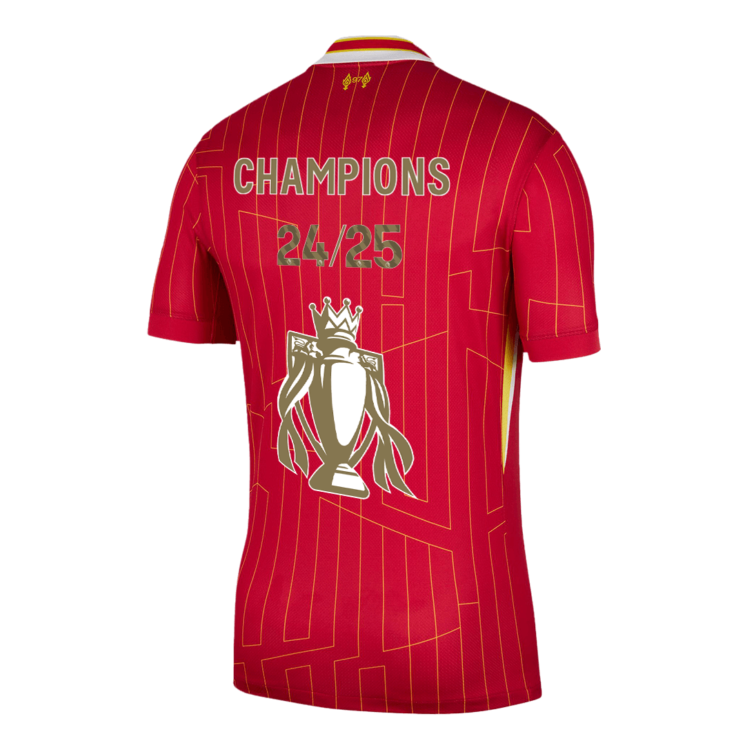 Domácí Fotbalový Dres Liverpool CHAMPIONS 24/25