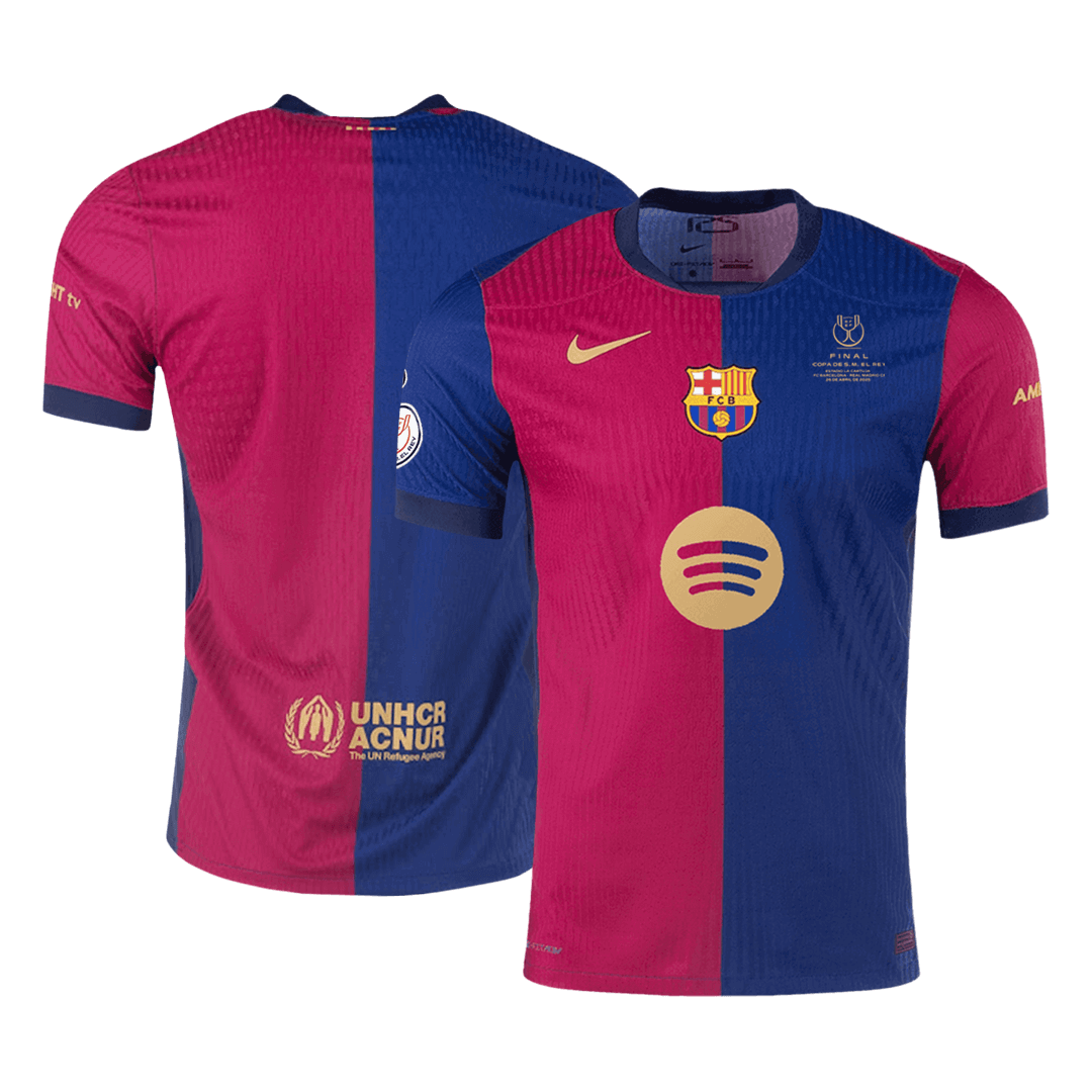 Domácí Fotbalový Dres Barcelona 24/25 Authentic- Copa del Rey Final