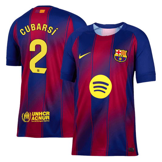 Domácí Fotbalový Dres Barcelona 25/26 CUBARSÍ #2