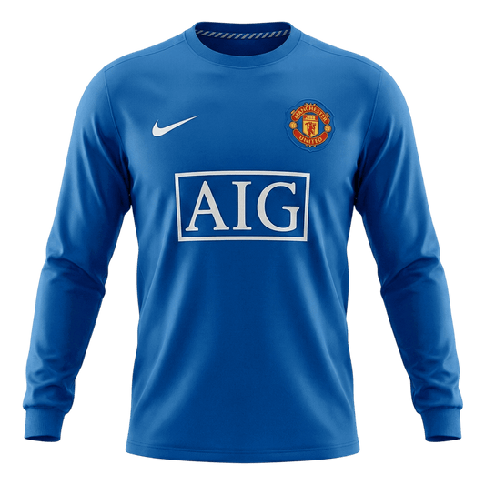 Manchester United třetí retro dres 2008/09 dlouhý rukáv