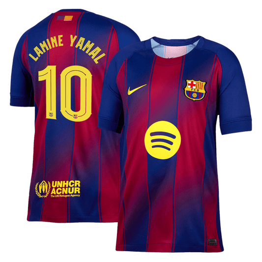 Domácí Fotbalový Dres Barcelona 25/26 LAMINE YAMAL #10 UCL