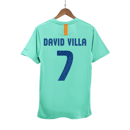 Venkovní Retro Dres Barcelona 2010/11 DAVID VILLA #7