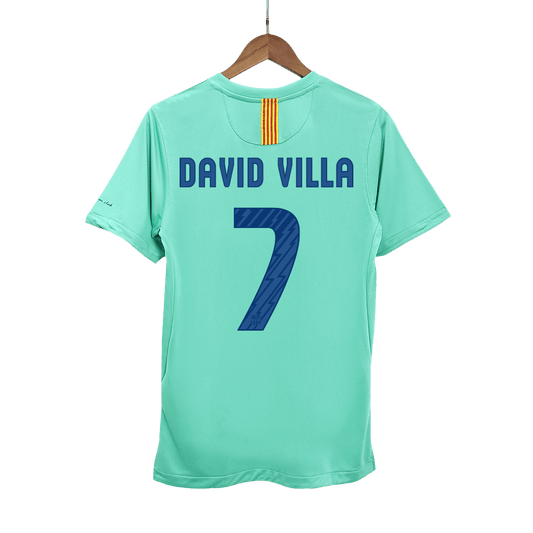 Venkovní Retro Dres Barcelona 2010/11 DAVID VILLA #7