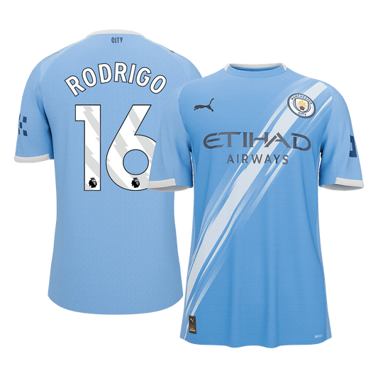 Domácí Fotbalový Dres Manchester City 25/26 RODRIGO #16