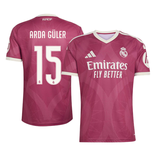 Real Madrid Third fotbalový dres 2026/27 ARDA GÜLER #15