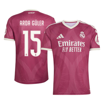 Real Madrid Third fotbalový dres 2026/27 ARDA GÜLER #15